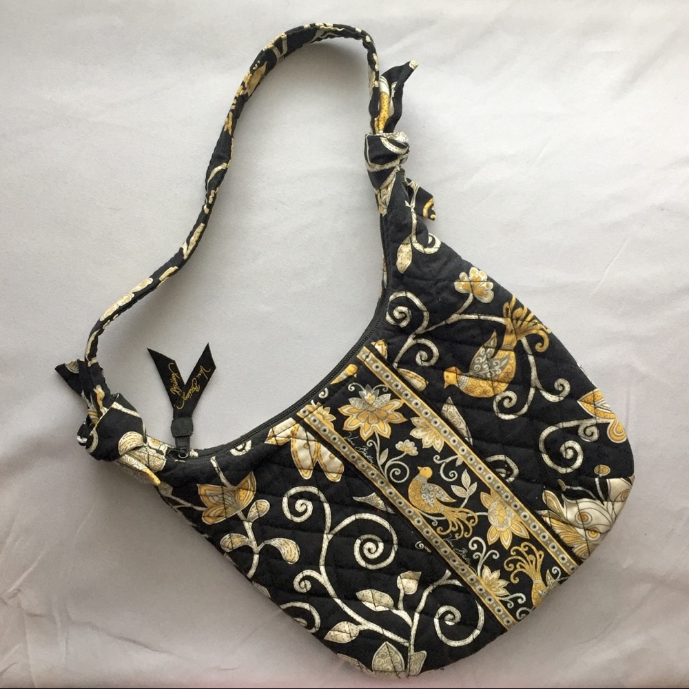 Vera Bradley Olivia Yellow Bird Retired Rare Purse